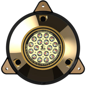 Metro Marine High-Output Surface Mount Underwater Light w/Intelligent Full Spectrum LEDs - RGBW, 90 Beam - TRAPSKI
