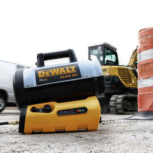 DeWalt F340661 68,000 BTU Portable Jobsite Cordless Forced Air Propane Heater