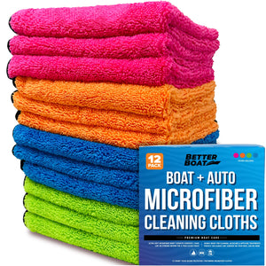 Microfiber Cloth Set 12Pk - TRAPSKI