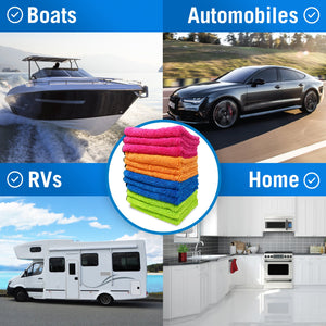 Microfiber Cloth Set 12Pk