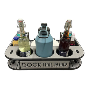 Docktail Butler Boat Table - Midnight Series
