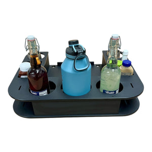 Midnight Series - Docktail Butler Boat Table - Choose Your Mount, Color & Custom Name