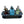Docktail Butler Boat Table - Midnight Series