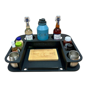 Midnight Series - Docktail Butler Boat Table - Choose Your Mount, Color & Custom Name