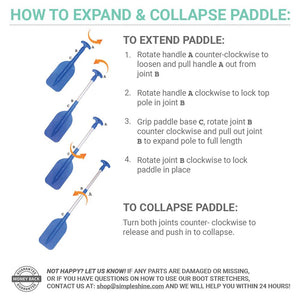 Mini Telescoping Paddle