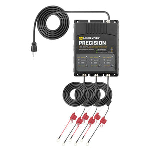 Minn Kota On-Board Precision Charger MK-318 PCL 3 Bank x 6 AMP LI Optimized Charger - TRAPSKI