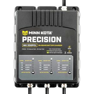 Minn Kota On-Board Precision Charger MK-330 PCL 3 Bank x 10 AMP LI Optimized Charger - TRAPSKI