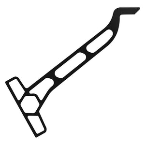 Minn Kota Raptor Jack Plate Adapter Bracket - Port - 8" Setback - 6" Rise - Black - TRAPSKI