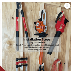 Miscellaneous Stud Mounted Tool Hook