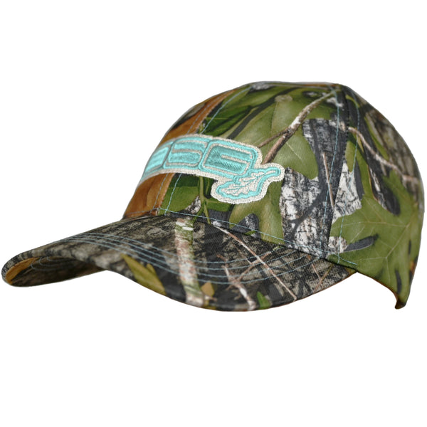 Distressed Camo Baseball Cap