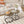 Round Nesting Coffee Table Set of 2 with Metal Base - Light Brown, White, or Black