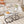 Round Nesting Coffee Table Set of 2 with Metal Base - Light Brown, White, or Black