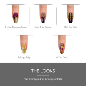 Morgan Taylor Fall 2023 Change of Pace Nail Lacquer Polish Manicure Set 3 Pack - TRAPSKI