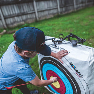 Morrell Portable Archery Bag Target w/ HME Products Target Stand and Bow Holder