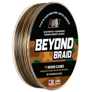 Moss Camo 300-2000 Yard Spools - TRAPSKI
