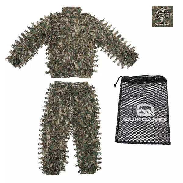 3D Camo Leafy Suits and Tops