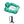 Aqua Zero Gravity Inflatable Pool Chair Lounge Float with Hand Pump, Teal Fern