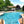 Magic Pool Fountain Water Powered Swimming Pool Fountain w/ Multicolor LED Bulb