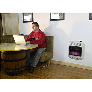 Mr. Heater Vent Free 10,000 BTU Blue Flame Multi Indoor Safe Propane Heater, Tan
