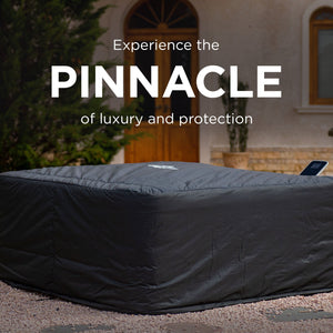 MSpa Thermal Cover Designed for OSLO Model with Tightening Rope and Buckle, Gray