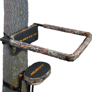 Muddy Outdoors Universal Hunting Tree Stand Reliable Flip Up Shooting Rail Rest