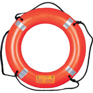 Mustang 30" Ring Buoy w/Reflective Tape - TRAPSKI
