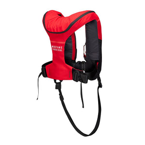 Mustang Atlas 190 DLX Open Ocean Inflatable PFD - Red/Black [MD3195E1-123-0] - TRAPSKI
