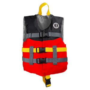 Mustang Child Livery Foam Vest - Red/Black [MV230102-123-0] - TRAPSKI