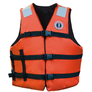 Mustang Flotation Vest - Orange - Adult Universal - TRAPSKI
