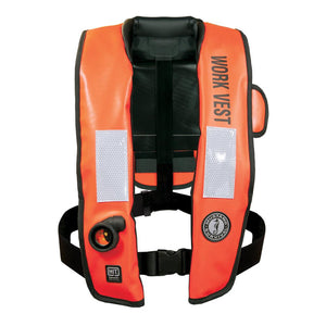 Mustang HIT Inflatable Work Vest - Orange - Automatic/Manual - TRAPSKI