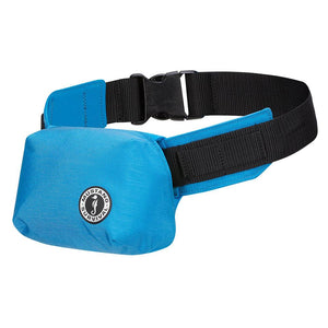 Mustang Minimalist Inflatable Belt Pack - Azure Blue - Manual - TRAPSKI