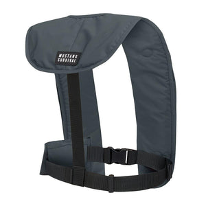 Mustang MIT 100 Convertible Inflatable PFD - Admiral Grey - TRAPSKI