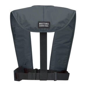 Mustang MIT 100 Convertible Inflatable PFD - Admiral Grey - TRAPSKI
