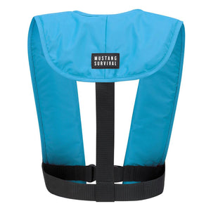 Mustang MIT 70 Manual Inflatable PFD - Azure (Blue) - TRAPSKI
