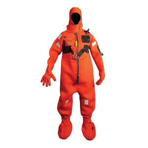 Mustang Neoprene Cold Water Immersion Suit w/Harness - Red - Adult Universal - TRAPSKI