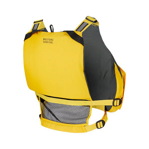 Mustang Solaris Foam Life Vest - XL/XXL - Yellow/Grey [MV807002-222-XL/XXL] - TRAPSKI