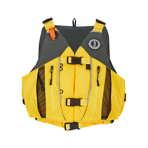 Mustang Solaris Foam Life Vest - XS/S - Yellow/Grey [MV807002-222-XS/S] - TRAPSKI