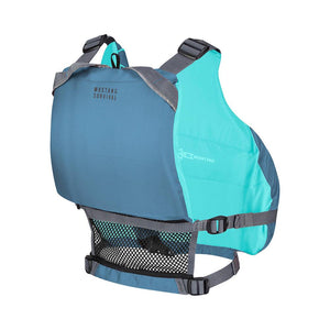 Mustang Women's Moxie Foam Life Vest - M/L - Slate/Aqua [MV807502-853-M/L] - TRAPSKI