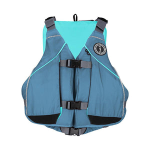 Mustang Women's Moxie Foam Life Vest - M/L - Slate/Aqua [MV807502-853-M/L] - TRAPSKI