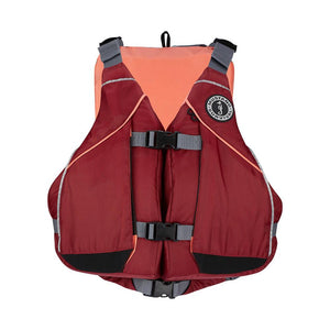 Mustang Women's Moxie Foam Life Vest - XS/S - Merlot/Coral [MV807502-857-XS/S] - TRAPSKI