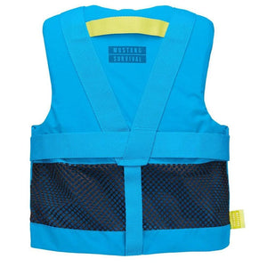 Mustang Youth REV Foam Life Vest - Azure Blue - TRAPSKI