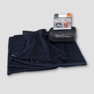 Travel Blanket Merino Wool / Silk Blend