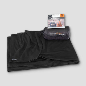 Travel Blanket Merino Wool / Silk Blend