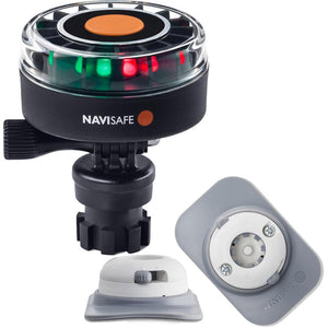 Navisafe Navilight 2NM Tricolor w/Navimount Base RIB Mount - White - TRAPSKI