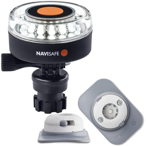 Navisafe Navilight 360 2NM White w/Navimount Base RIB Mount - White - TRAPSKI