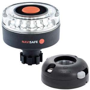 Navisafe Navilight 360 2NM w/Navibolt Base Horizontal Mount - Black - TRAPSKI