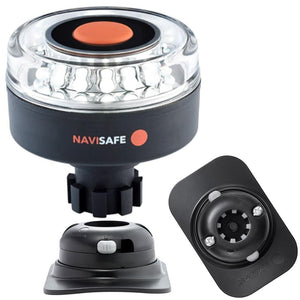 Navisafe Navilight 360 2NM w/Navibolt Base RIB Mount - Black - TRAPSKI