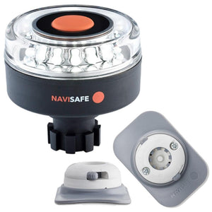 Navisafe Navilight 360 2NM w/Navibolt Base RIB Mount - White - TRAPSKI