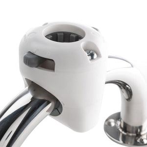 Navisafe Navimount Rail Mount White w/Screws - TRAPSKI