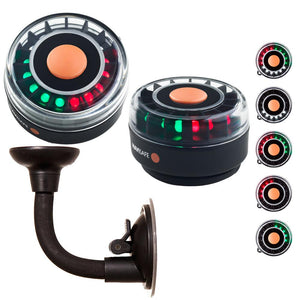 Navisafe Portable Navilight 2NM - TriColor w/Bendable Suction Cup Mount - TRAPSKI